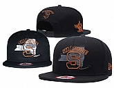 Syracuse Orange Team Logo Black Adjustable Hat GS